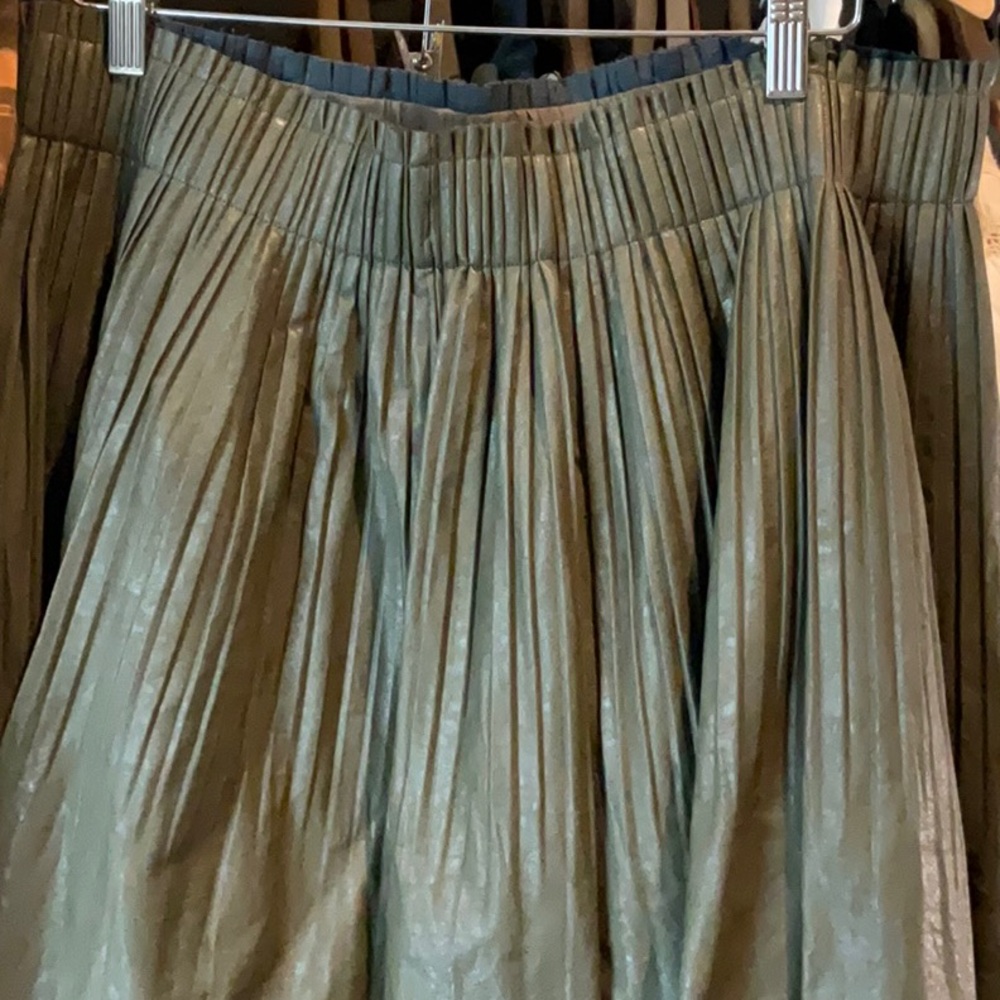 Faux Leather Skirt